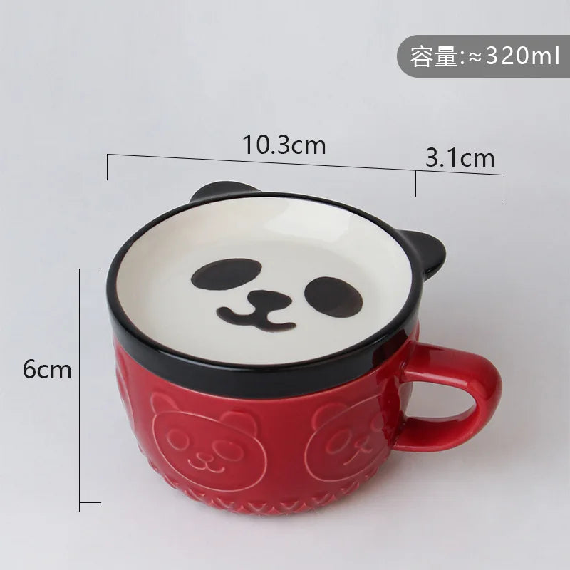 Japanese Shiba Ceramic Coffee Cup